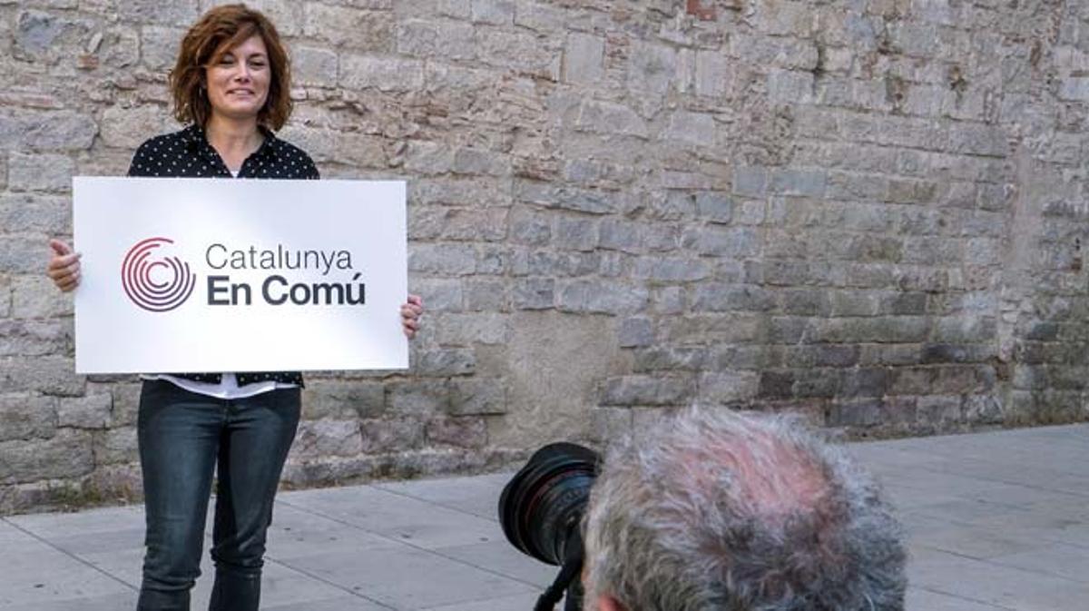 Elisenda Alamany, coordinadora de comunicació de Catalunya en Comú.