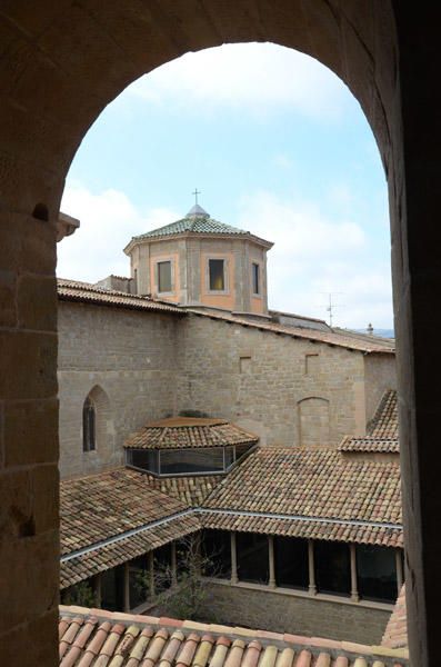 Visita a la teulada de la Catedral de Solsona