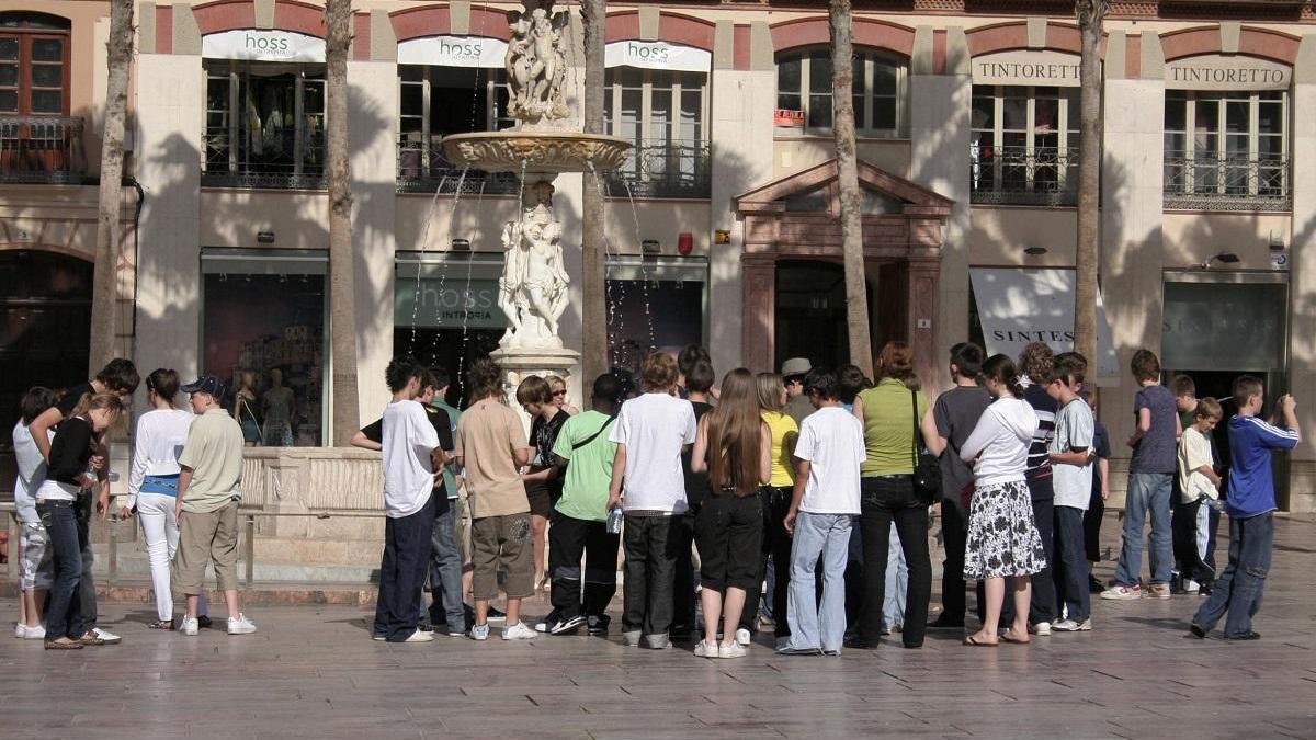 Turistas en el Centro Histórico.