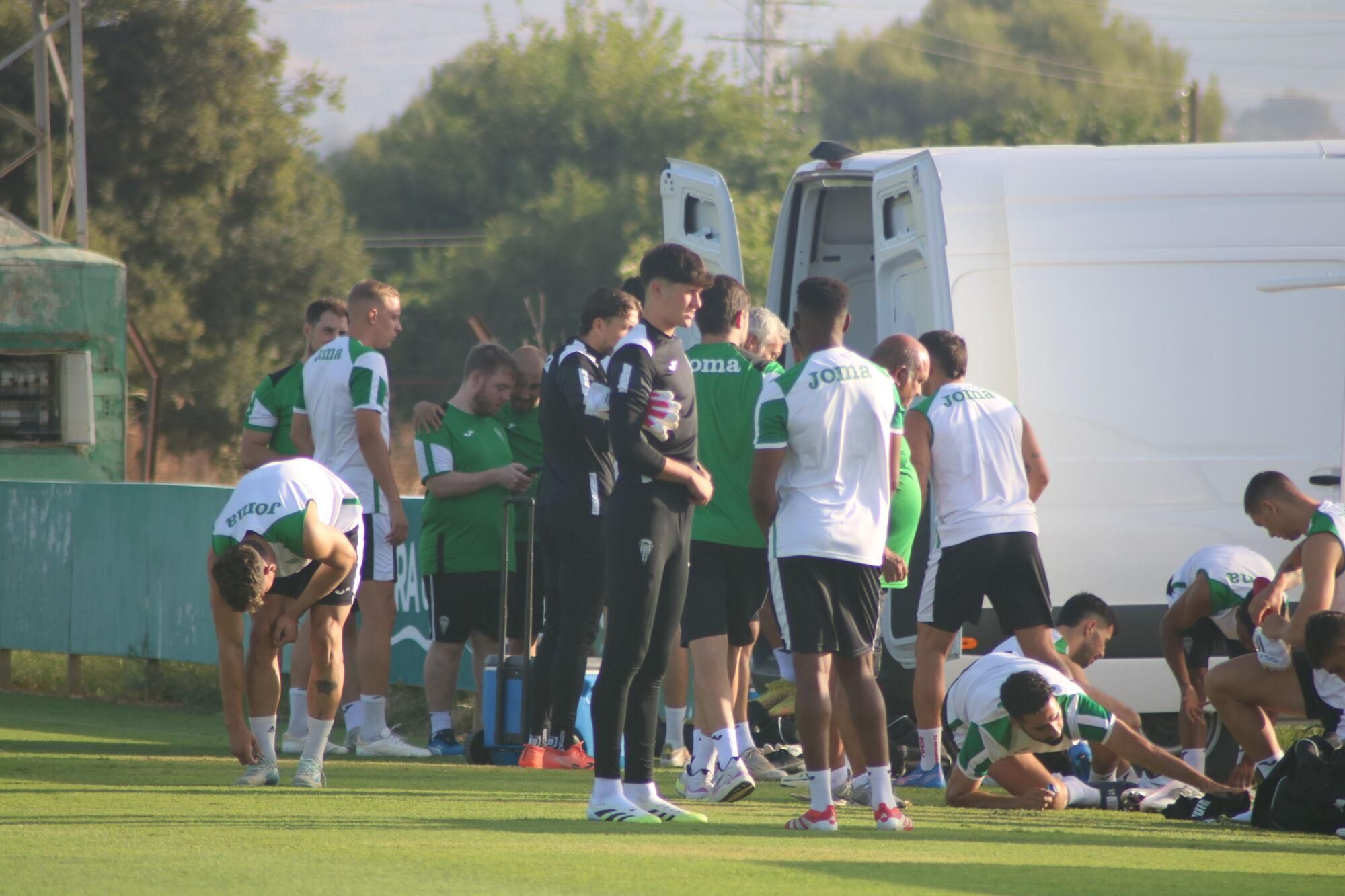 El segundo entrenamiento del Córdoba CF en imágenes