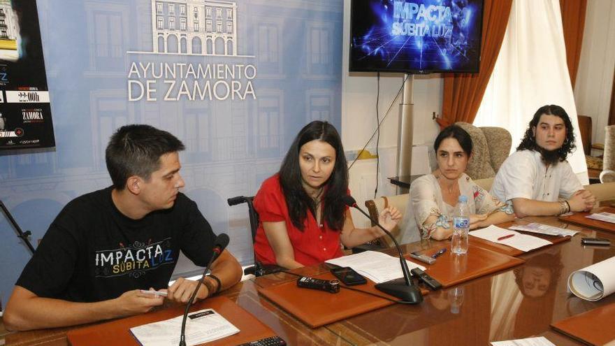 Miguel Álvarez, María Eugenia Cabezas, Soraya Merino y Diego Bernardo.