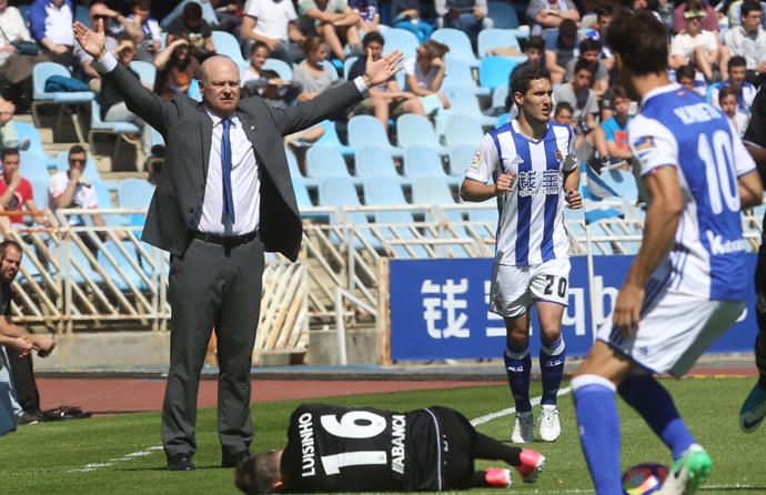 El Dépor cae ante la Real en Anoeta