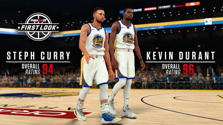 Una imagen del videojuego &#039;NBA 2K18&#039;.