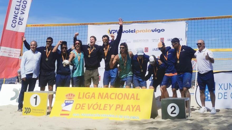 El BeachBol defiende su corona y vuelve a proclamarse campeón de la Liga Nacional de Vóley Playa