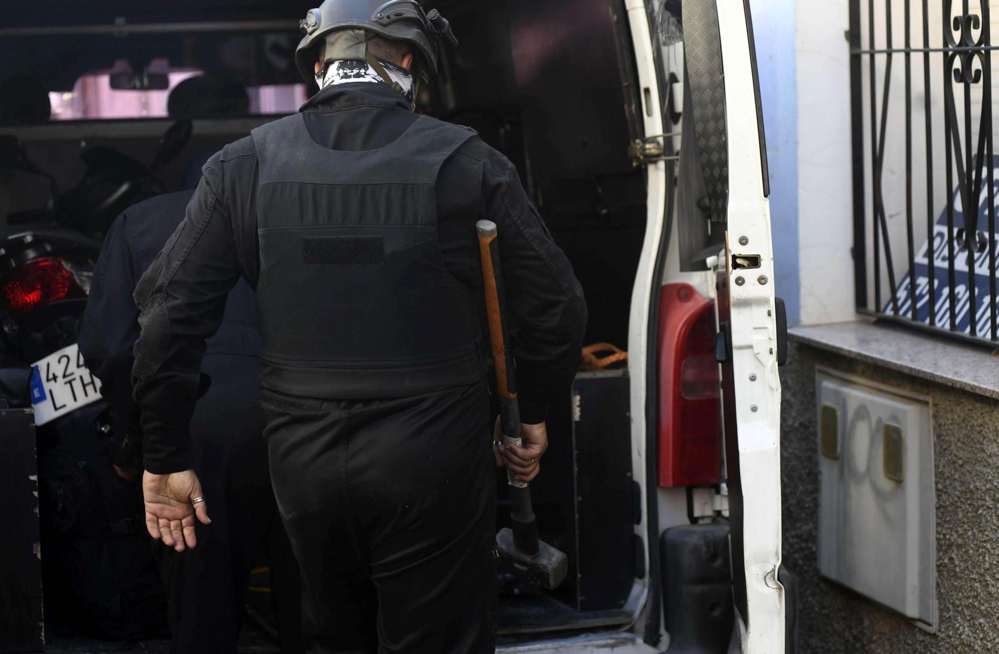 La macro operación en la que han detenido a 'El Karateca', en imágenes