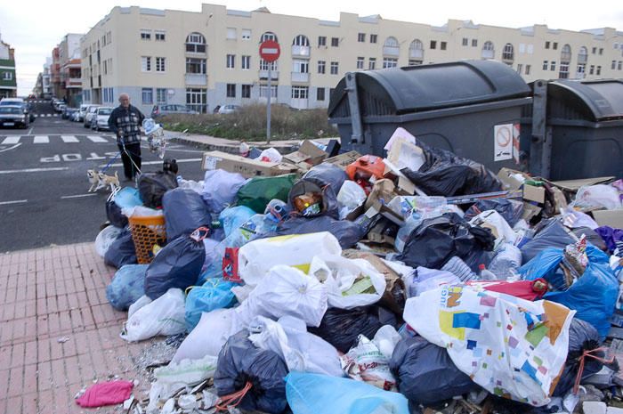 CONFLICTO RECOGIDA DE BASURA MUNICIPIO TELDE