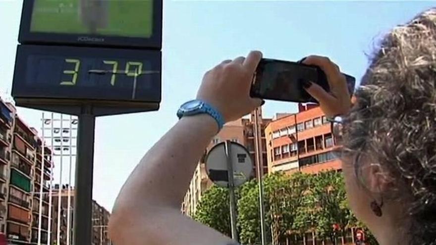 Continua la alerta por altas temperaturas en la provincia de Zaragoza