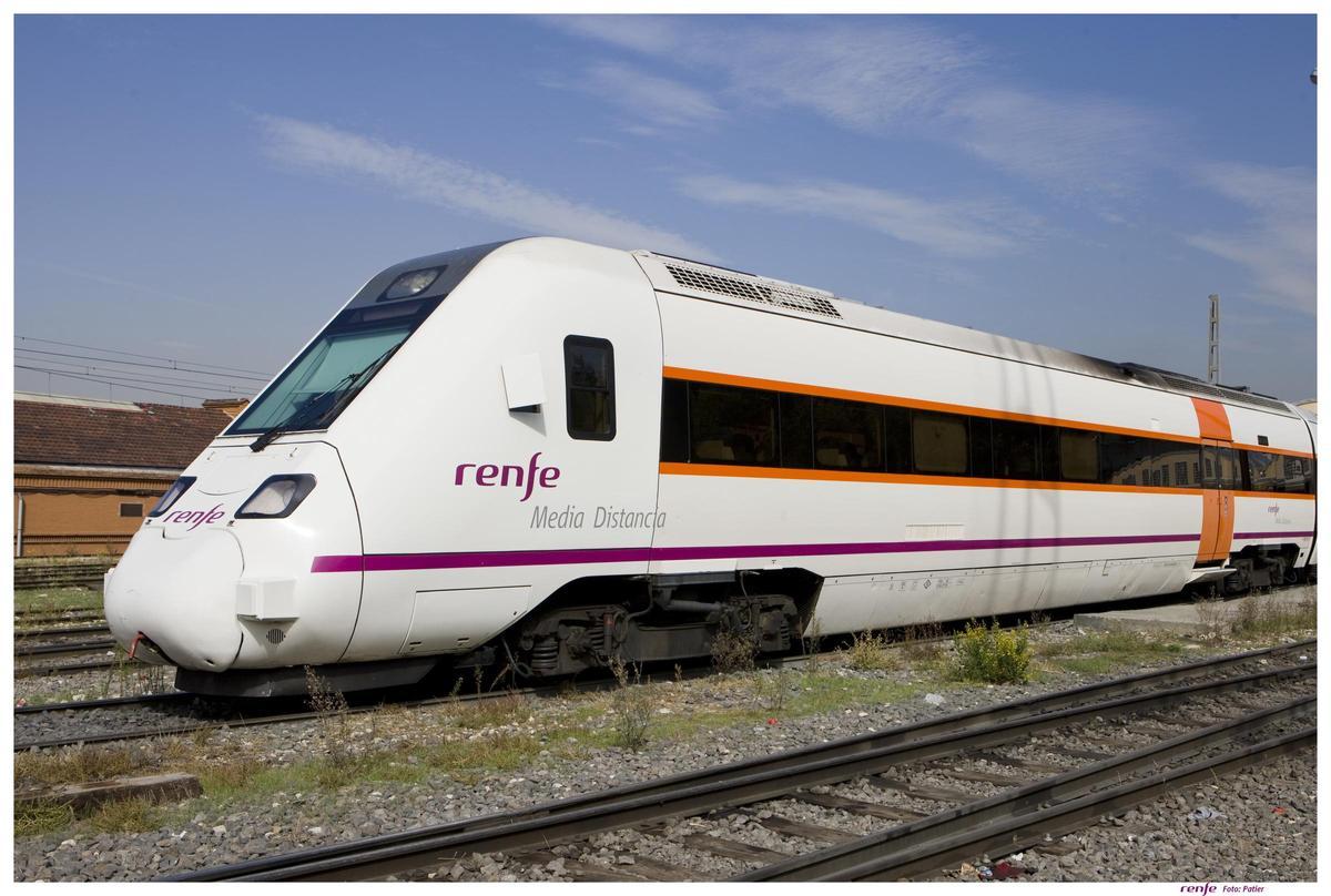 Un tren de Renfe.