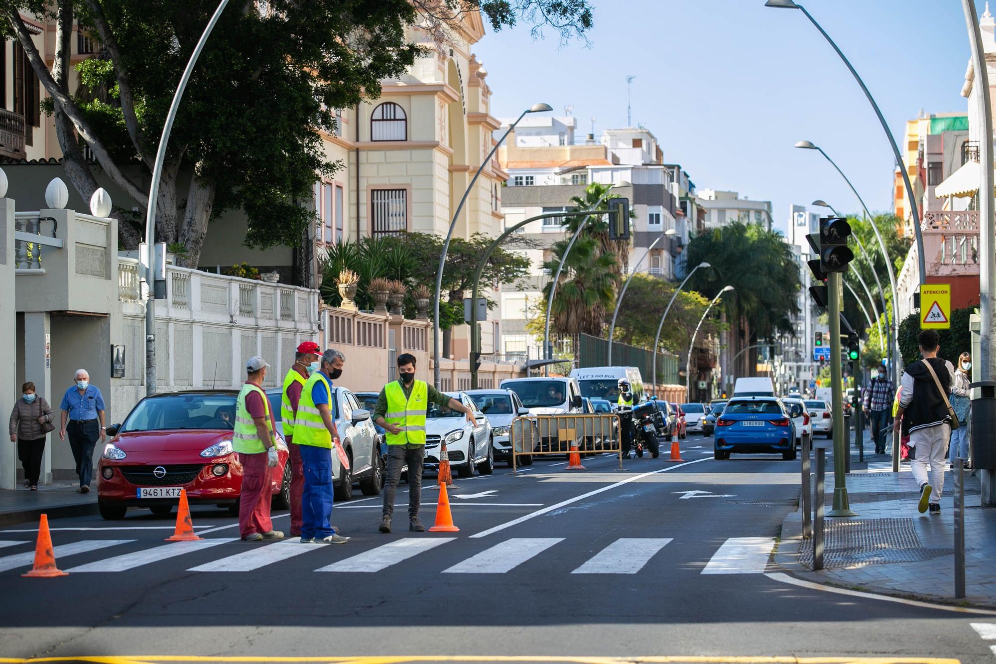 Cortes y desvíos zona Galcerán con Salle y San Sebastián