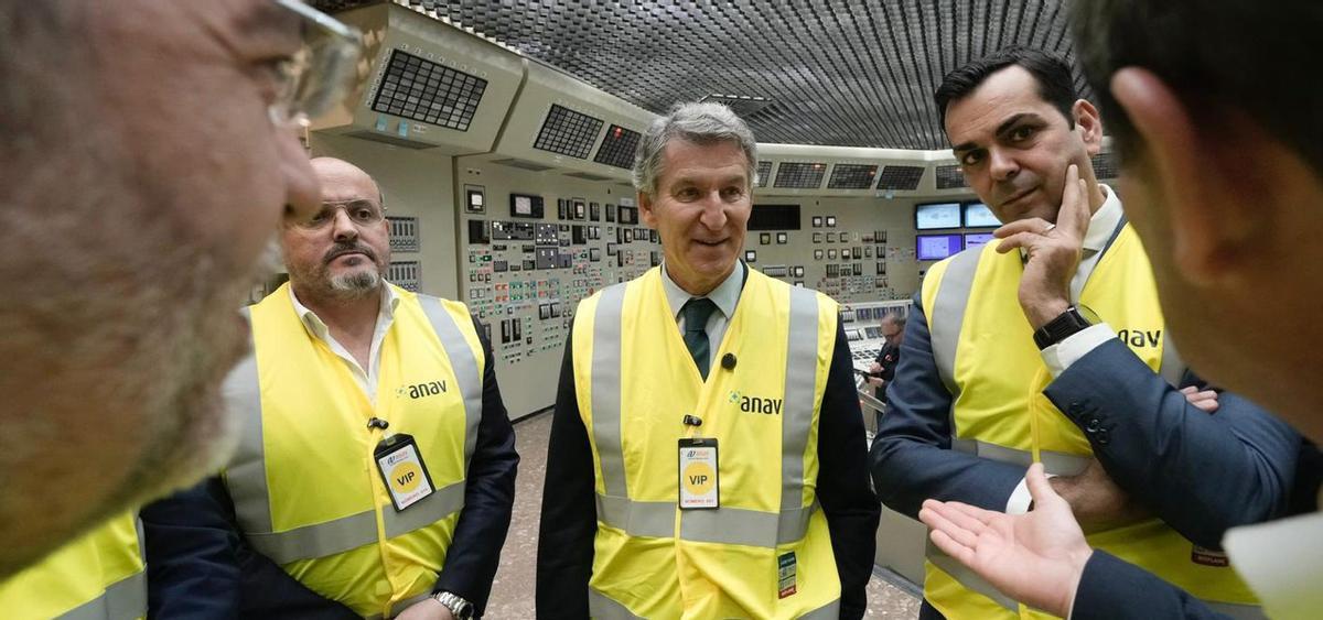 Feijóo promet estendre la  vida útil de totes les nuclears