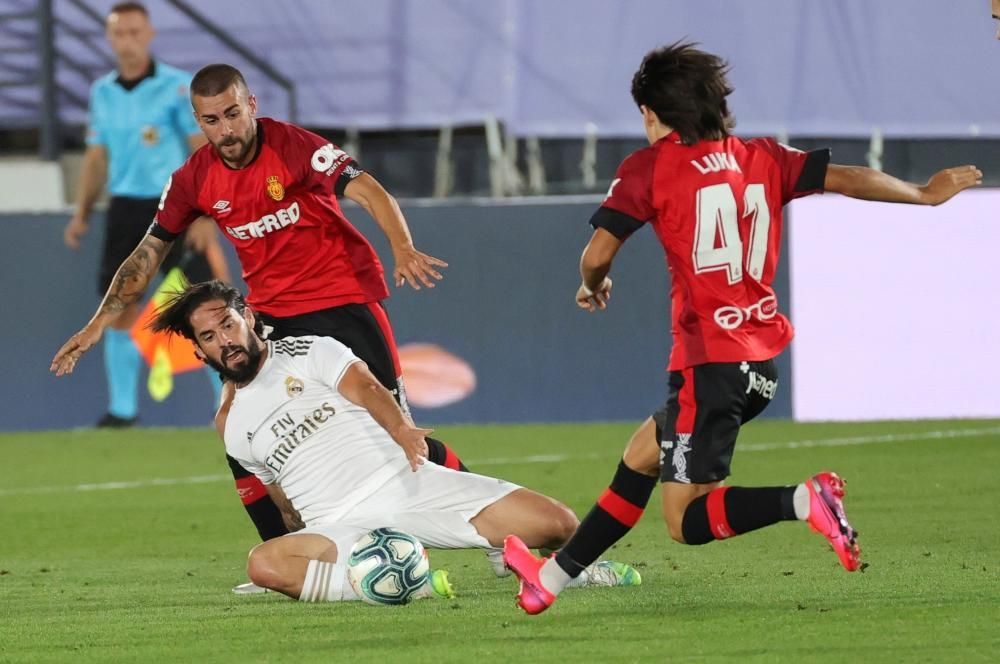 El Mallorca da la cara ante el Real Madrid en el debut de Luka Romero