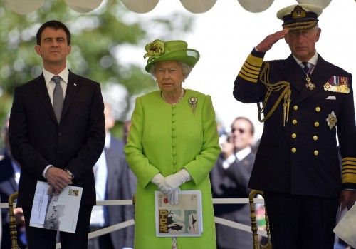 Obama, Hollande y la Reina de Inglaterra han estado presentes en los actos en recuerdo al desembarco de Normandía.