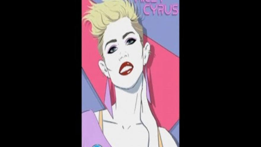 El cómic de Miley Cyrus, ya a la venta