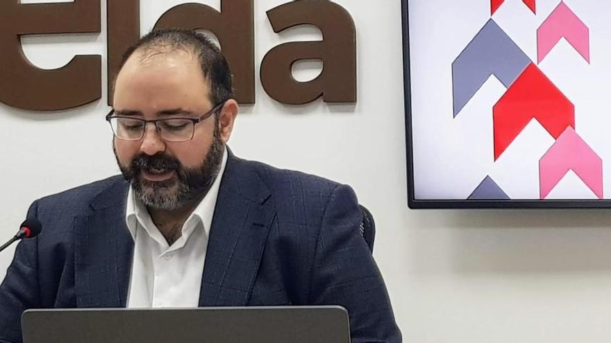 El concejal de Modernización de Elda, Jesús Sellés