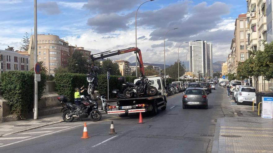 Multas a porrillo en el reservado oficial de la avenida de la Rosaleda