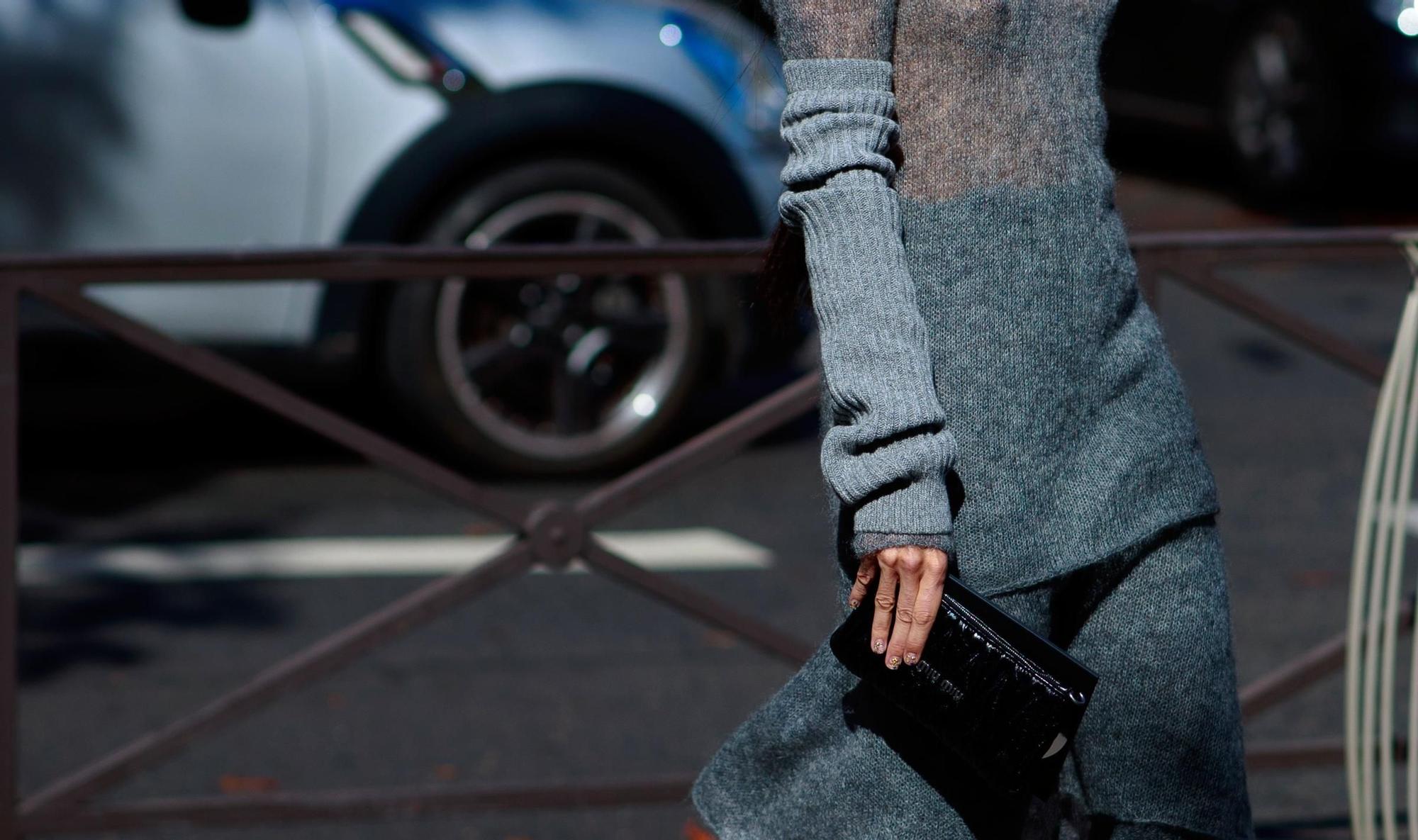 'Opera gloves' en el street style