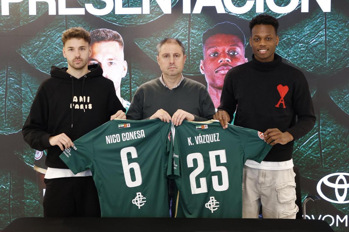 Nico Conesa, Francis Bordallo y Kensly Vázquez.