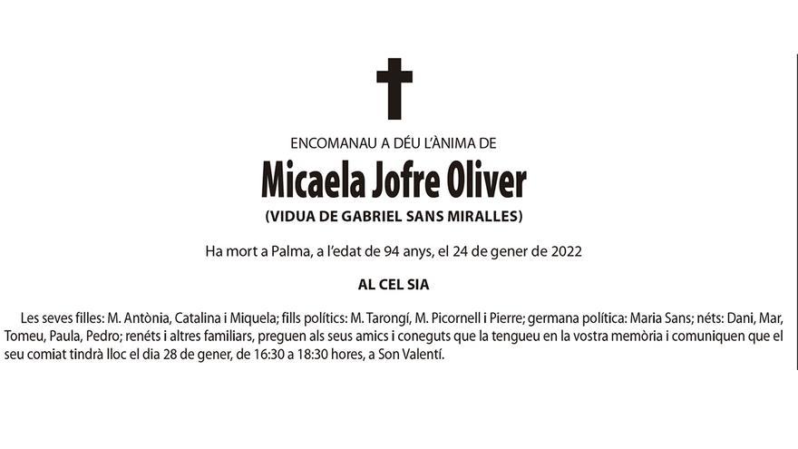 Micaela Jofre Oliver