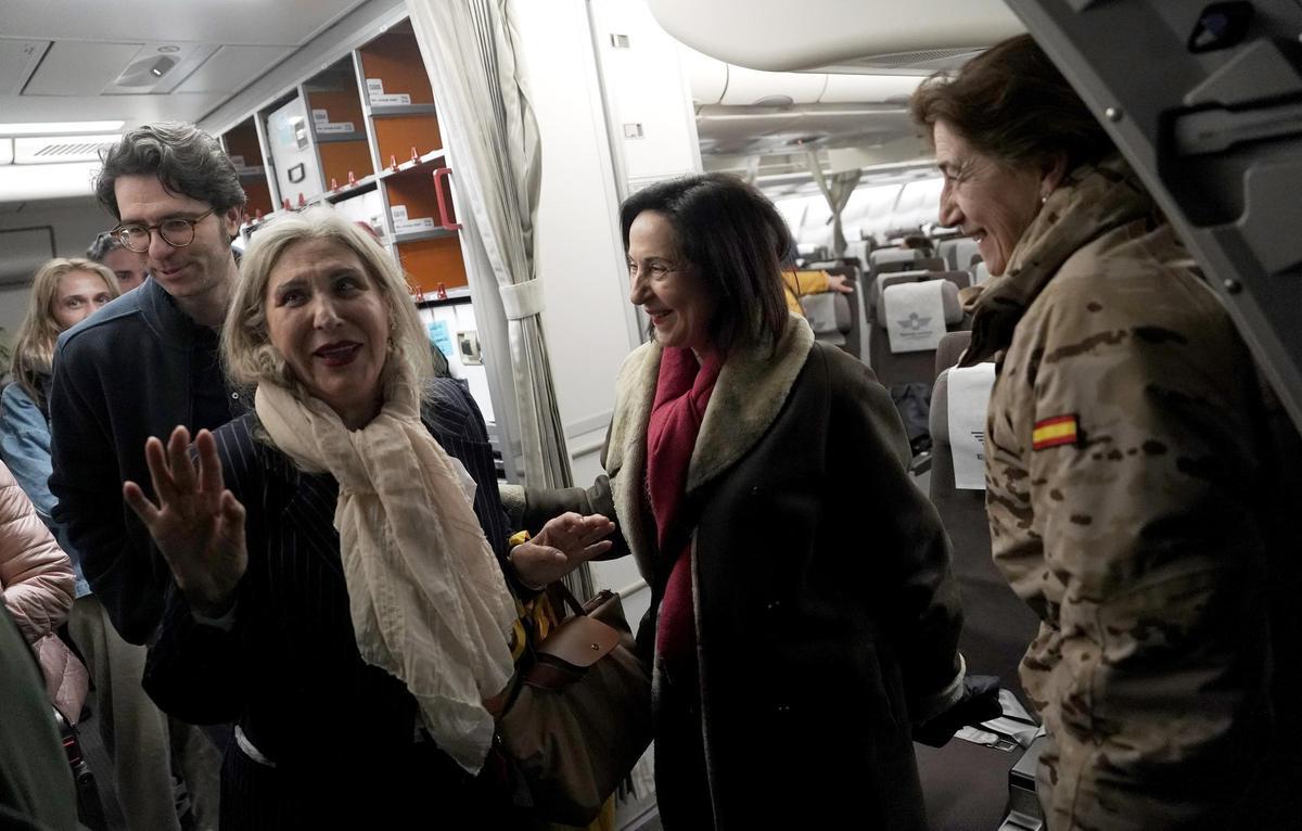 Los turistas de Montilla atrapados en Oriente Próximo aterrizan en la base aérea de Torrejón