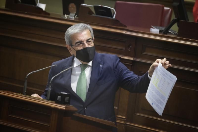 Pleno del Parlamento de Canarias (9/11/21)