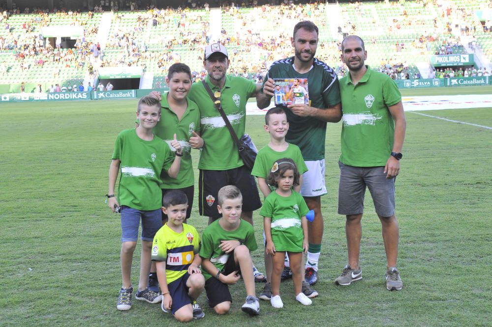 Partido de la primera jornada entre el Elche y el Fuenlabrada