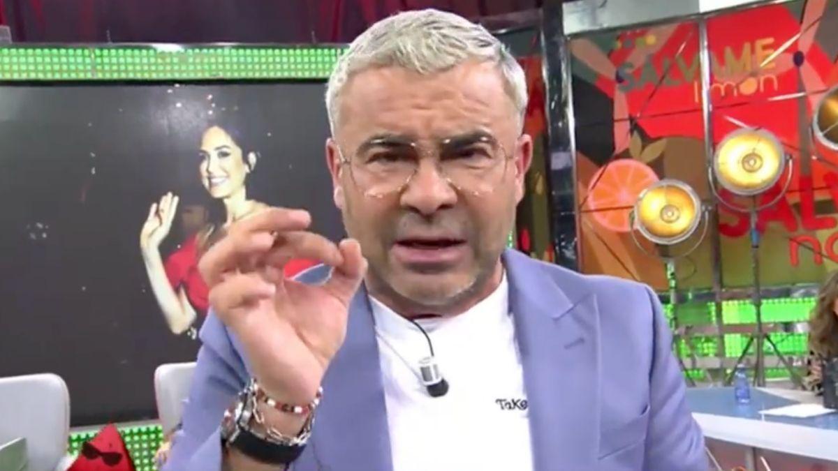 Jorge Javier paraliza la emisión de Sálvame en Telecinco.