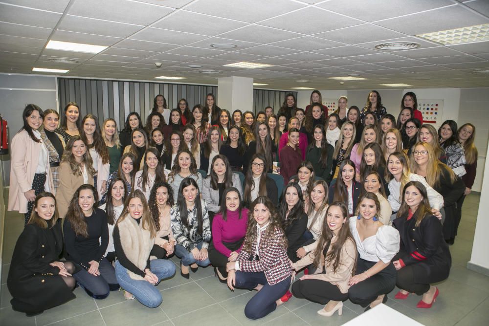 Las candidatas a Bellea del Foc para las Hogueras 2019 se reúnen en Alicante