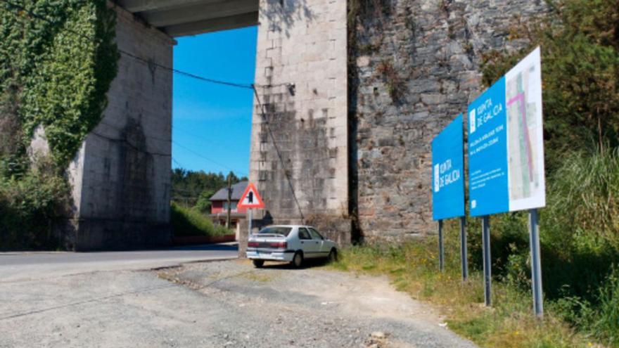 Adif supedita la obra del talud de Oza a «información adicional» de la Xunta