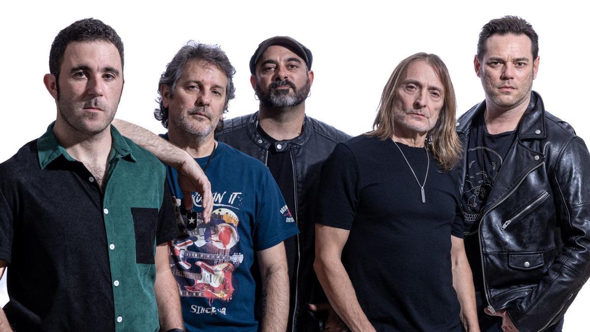 La banda murciana Enemigos Íntimos, qe acaba de lanzar su primer disco, 'Rozando el Límite'.