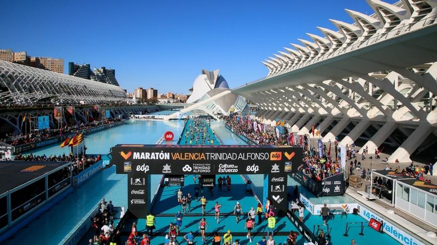 La llegada del Maratón Valencia 2021 y el recorrido presentan novedades