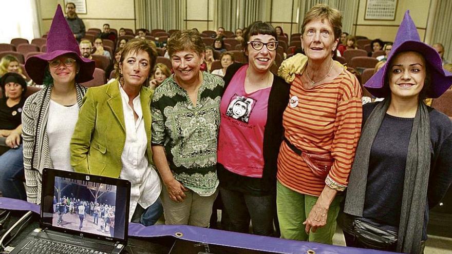 Las mujeres, en el Milán contra la violencia machista