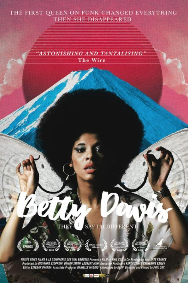 Cartel del documental 'Betty Davis: They Say I'm Different'