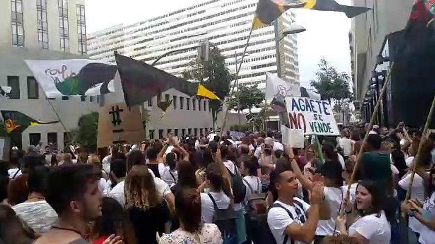 Manifestación contra la ampliación de Las Nieves (2)