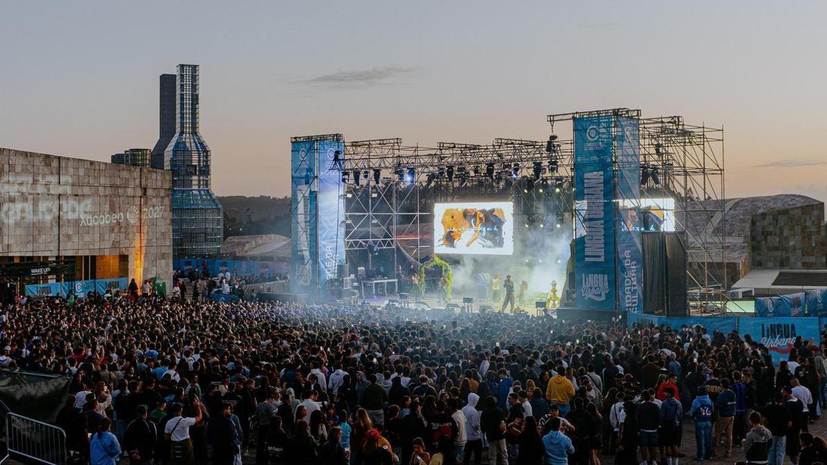 La Cidade da Cultura, en Santiago, acogió este viernes la tercera edición de Lingua Urbana.