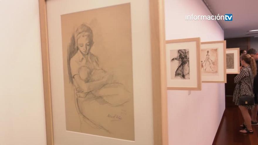 El Mubag de Alicante acoge dibujos inéditos del artista alcoyano Miguel Abad Miró