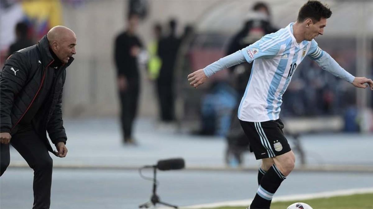 Sampaoli será el técnico de Messi en la selección argentina