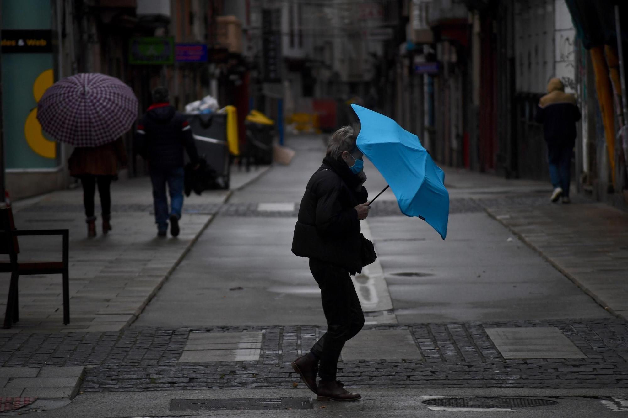 Las calles de A Coruña reciben un Año Nuevo Diferente