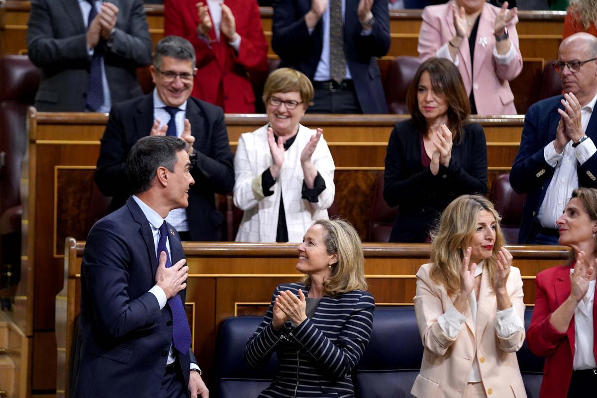 Segundo día de la moción de censura de Vox contra Pedro Sánchez