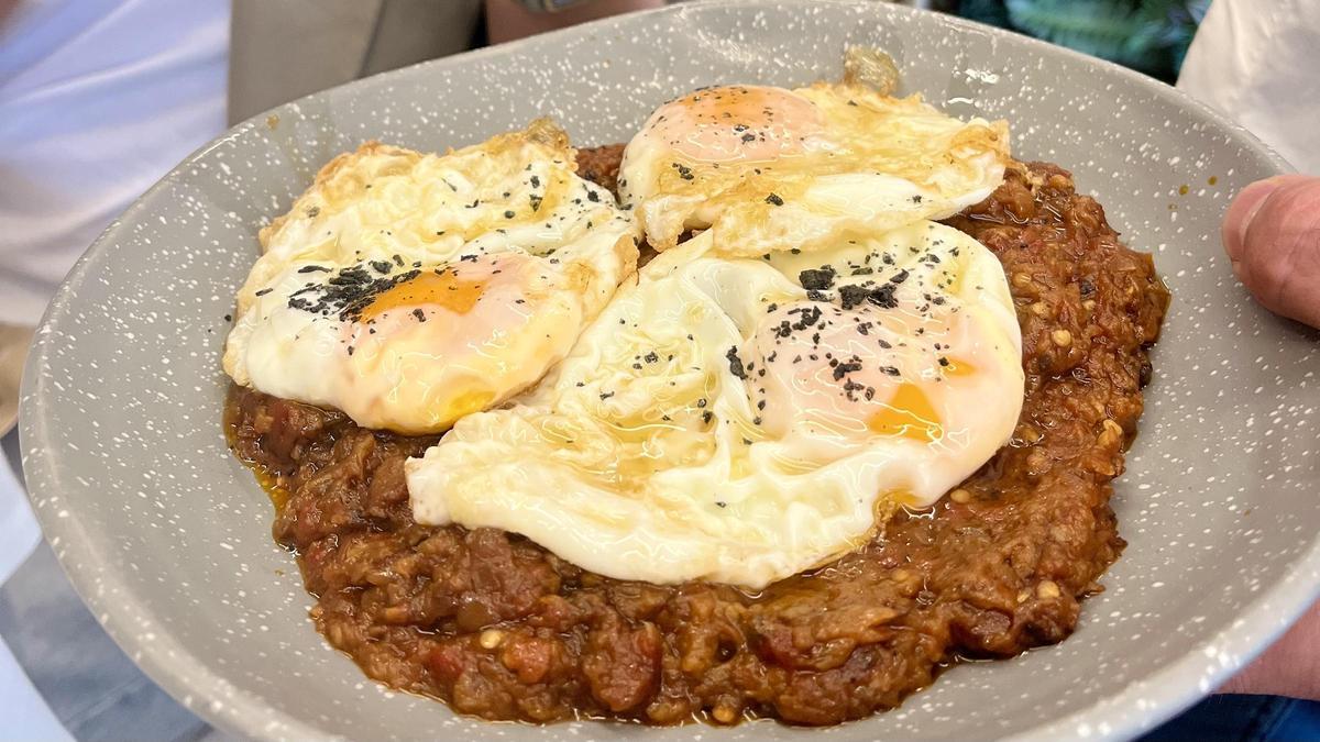 El pisto de La Taberna de Elia.