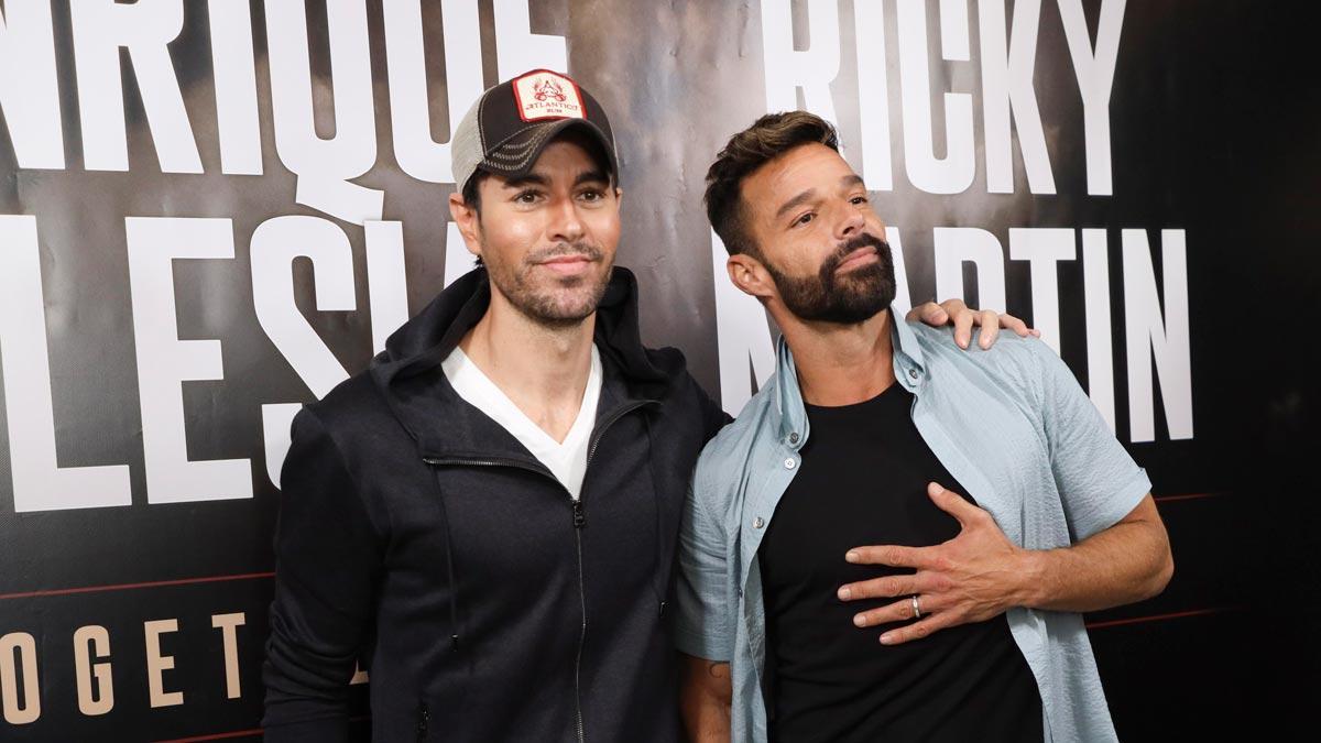 Enrique Iglesias y Ricky Martin anuncian una gira juntos