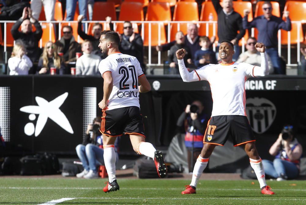 Las imágenes del Valencia - Espanyol