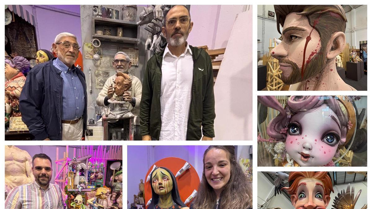 El Gremio de Artistas Falleros recibe sus ninots indultados de 2026