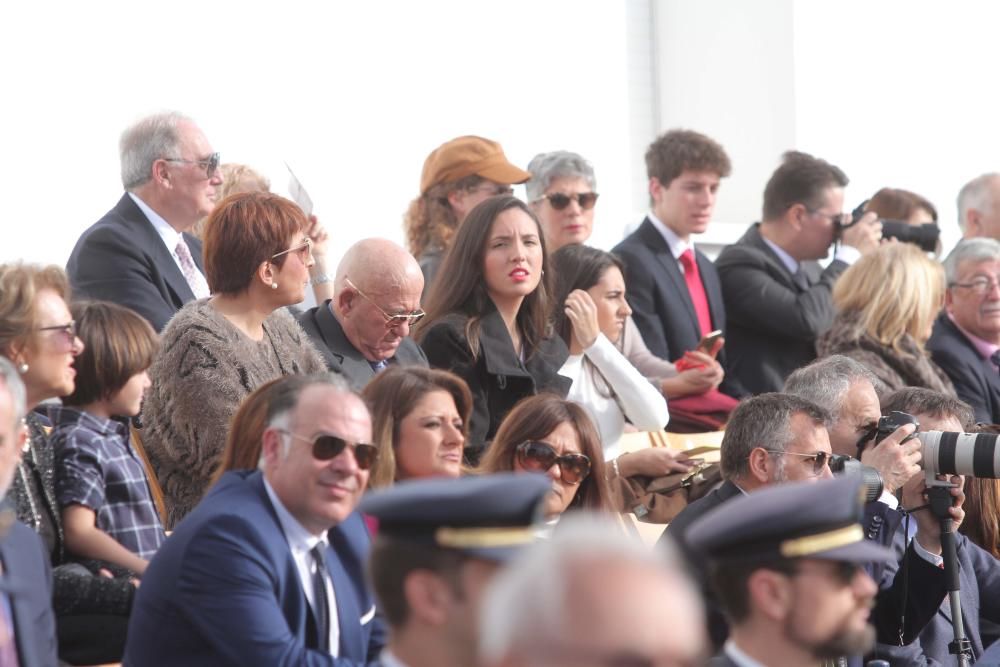 Jura de bandera de nuevos alumnos en la Academia General del Aire