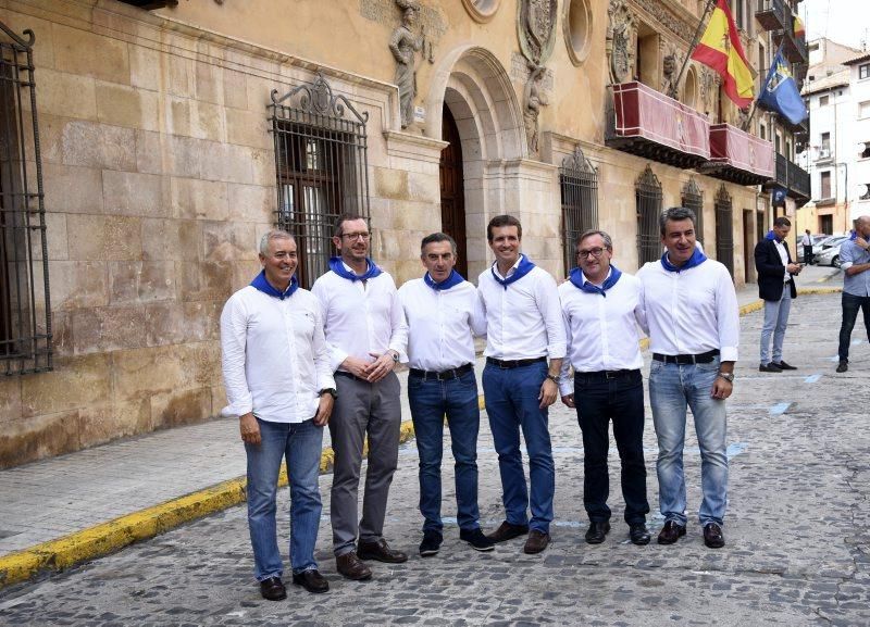 Visita de Pablo Casado a Tarazona