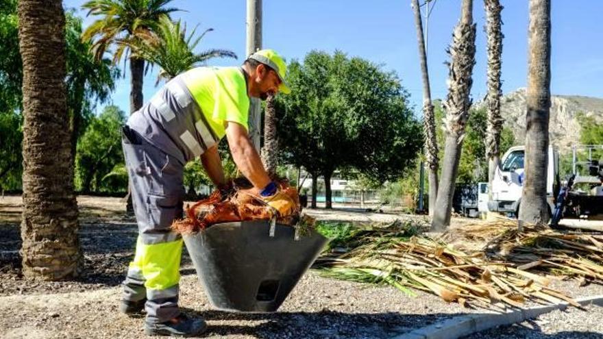 Comienza la limpieza del PERI de Elda