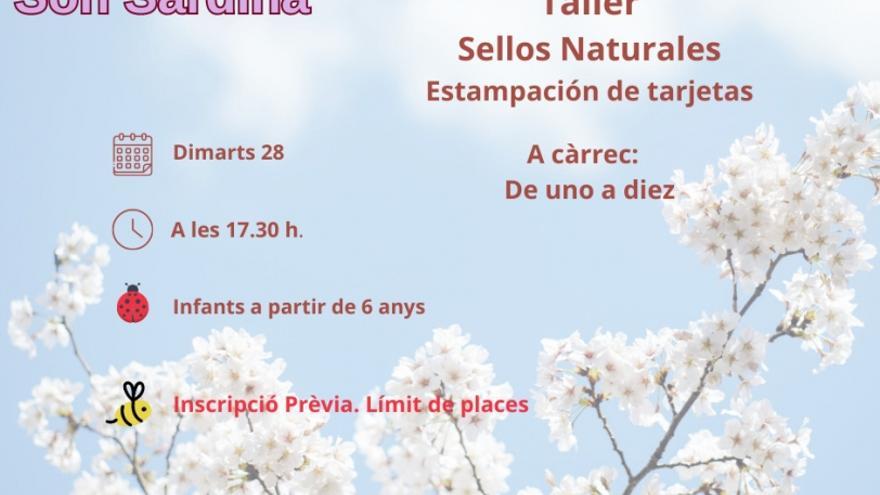 Taller: Segells naturals. Estampació de targetes, a càrrec de De uno a diez