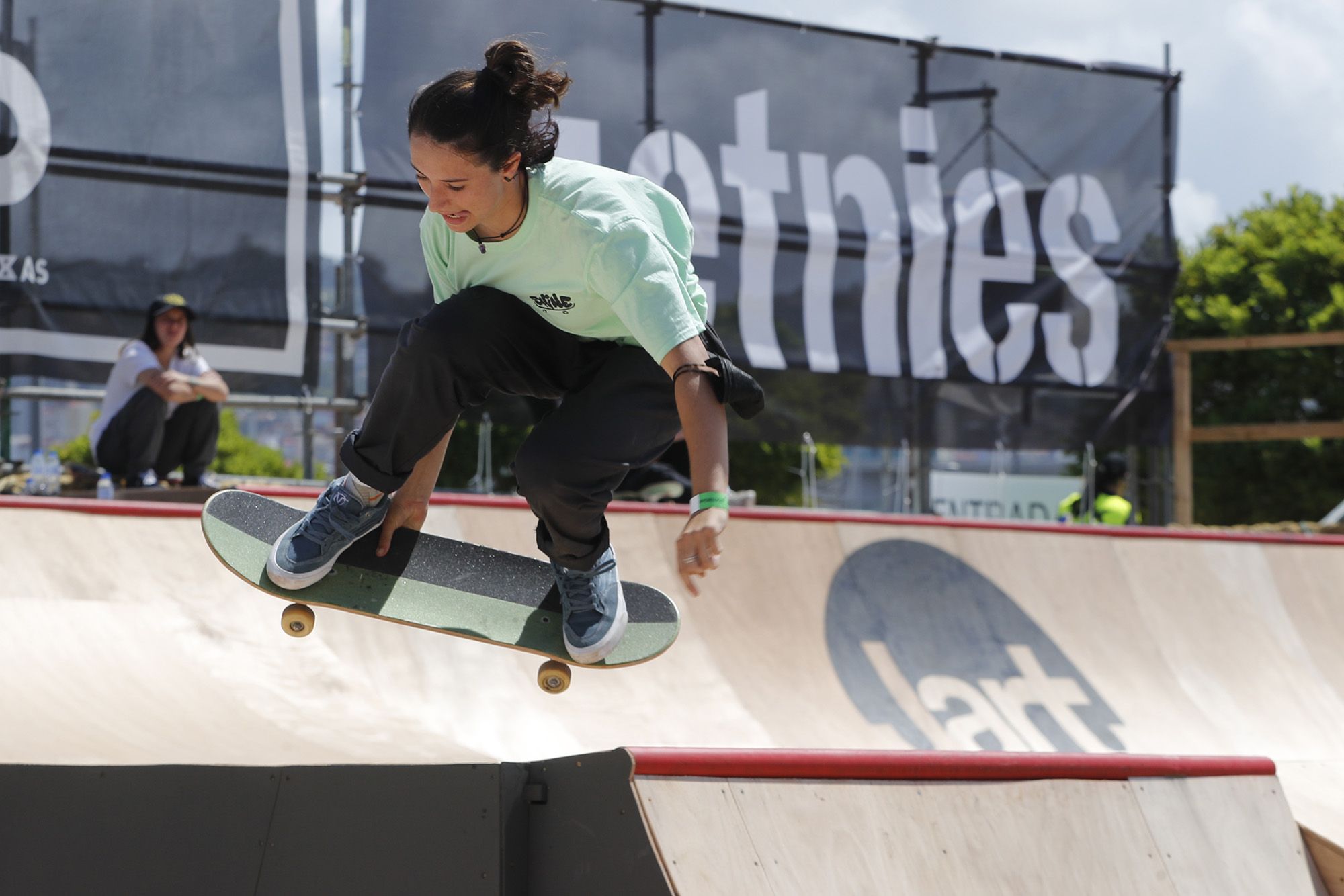 Segunda jornada de O Marisquiño con los campeonatos de skate, break y basket