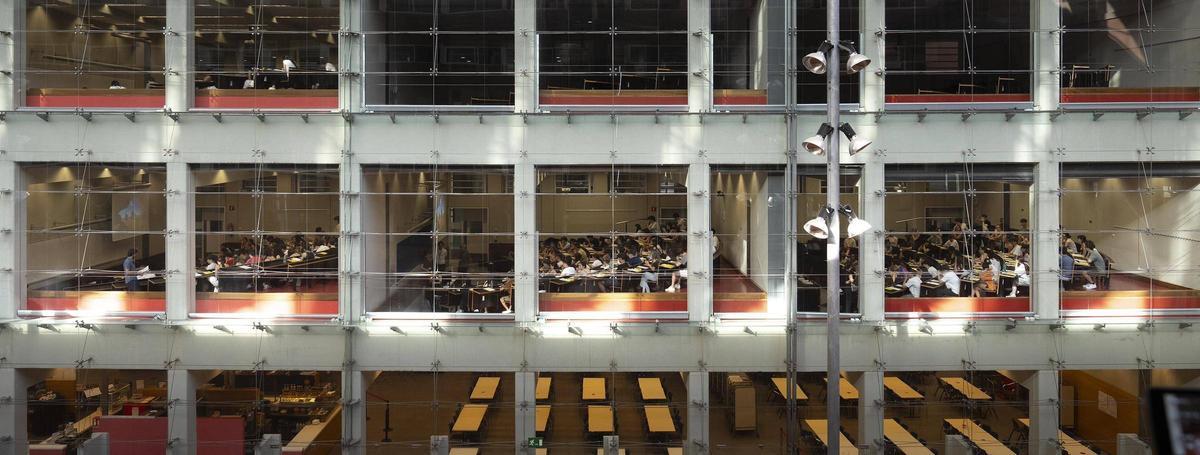 Pruebas de acceso a la universidad en la UPF el curso pasado.