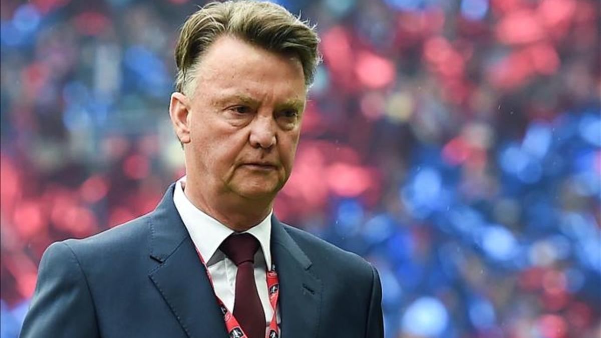 Van Gaal, tras la final de la FA Cup en que el Manchester United se proclamó campeón