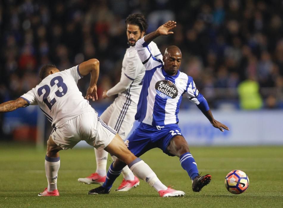 El Dépor cae goleado ante el Madrid